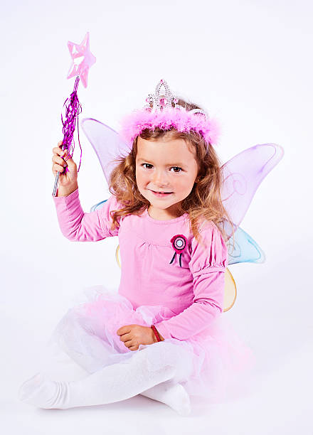 istock Little girl dressed up as a Fairy 172435169