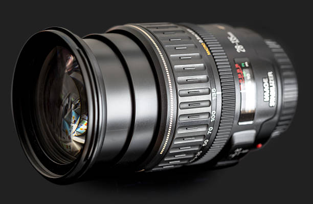 istock dslr zoom lens on black 172435389