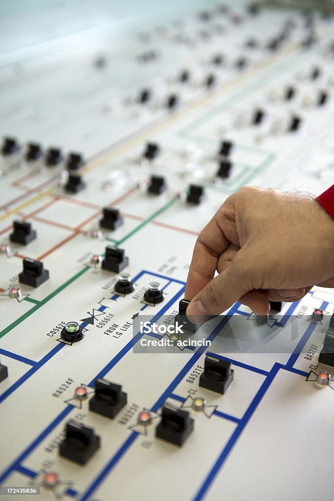 제어 패널 - 로열티 프리 공학 스톡 사진