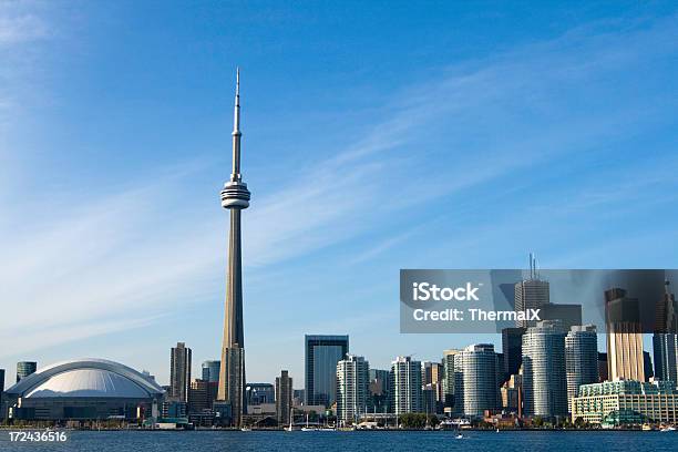Toronto Skyline Stock Photo - Download Image Now - Toronto, CN Tower, Tower