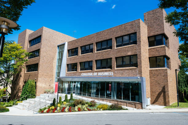 istock Architecture and buildings in Campus in USA 1724366592