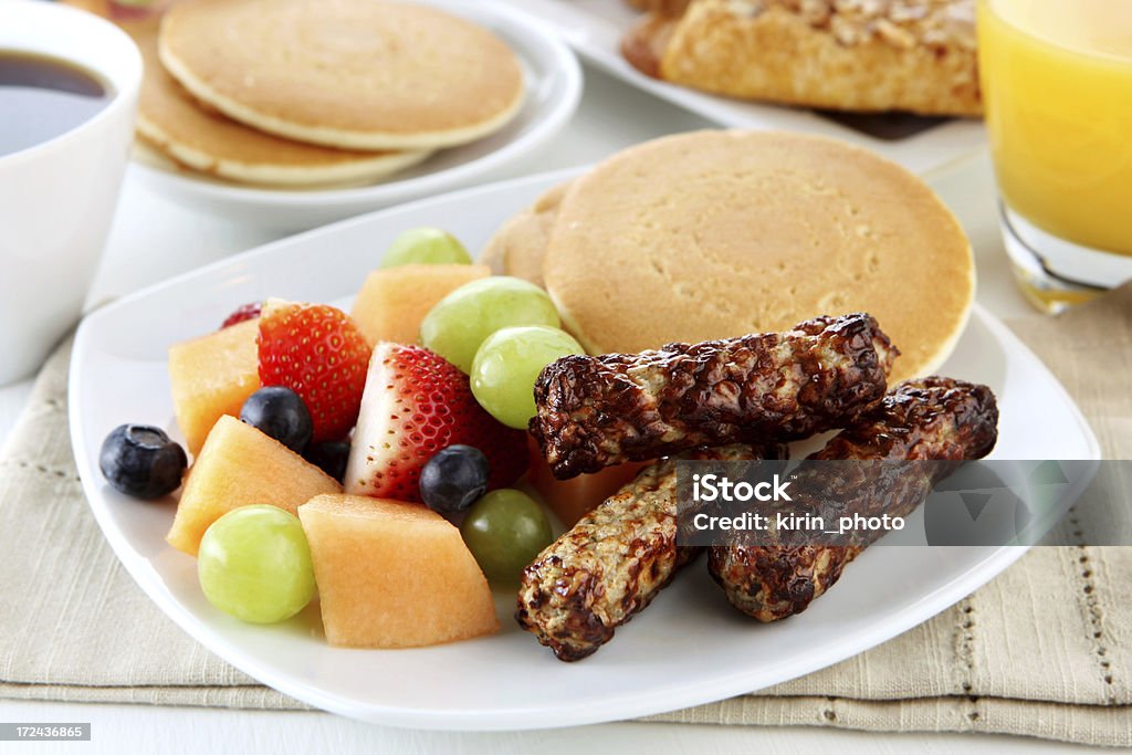 Mesa de café da manhã - Foto de stock de Alimentação Saudável royalty-free