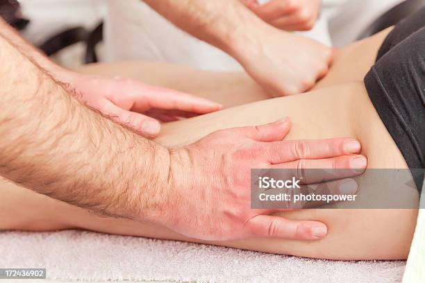 Massage Stock Photo - Download Image Now - 30-39 Years, Adult, Adults Only