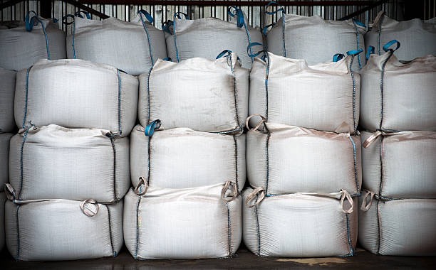 istock Stacks Of Chemical Sacks 172437250
