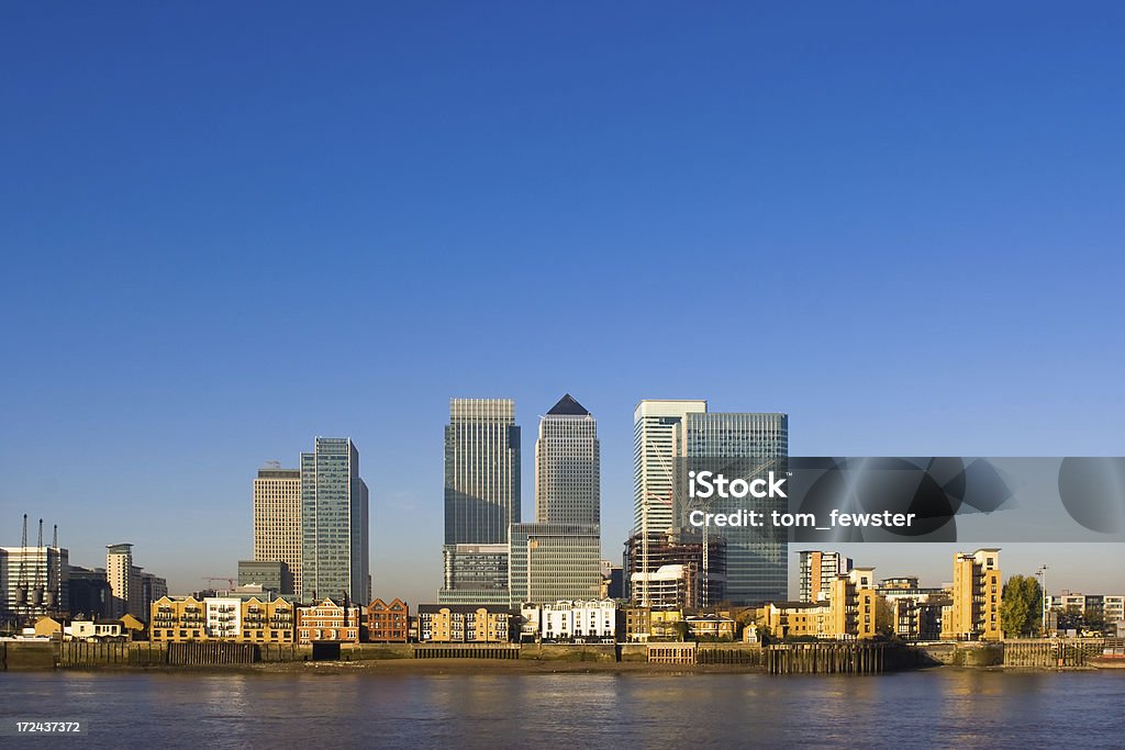 Edificios de Canary Wharf - Foto de stock de Actividades bancarias libre de derechos