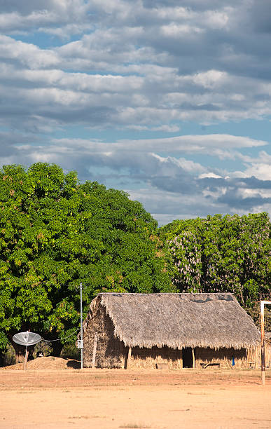 istock Xavante Village 172437416