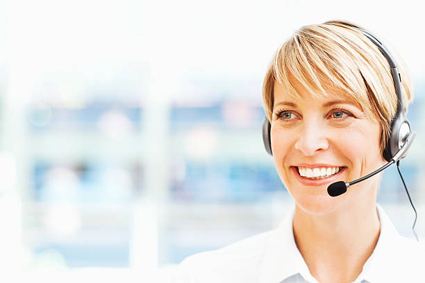 istock Female Call Centre Employee Looking Away 172437505