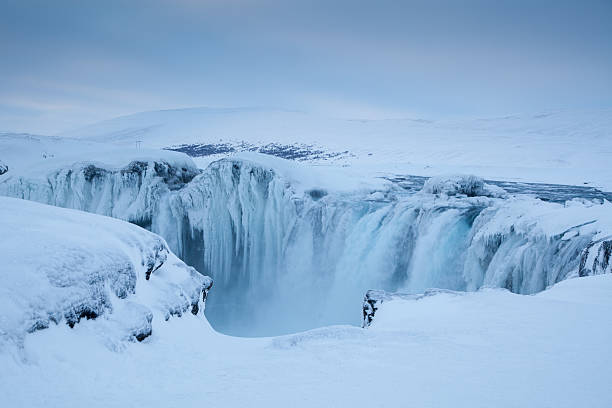 istock Godafoss waterfall Iceland in winter 172437518