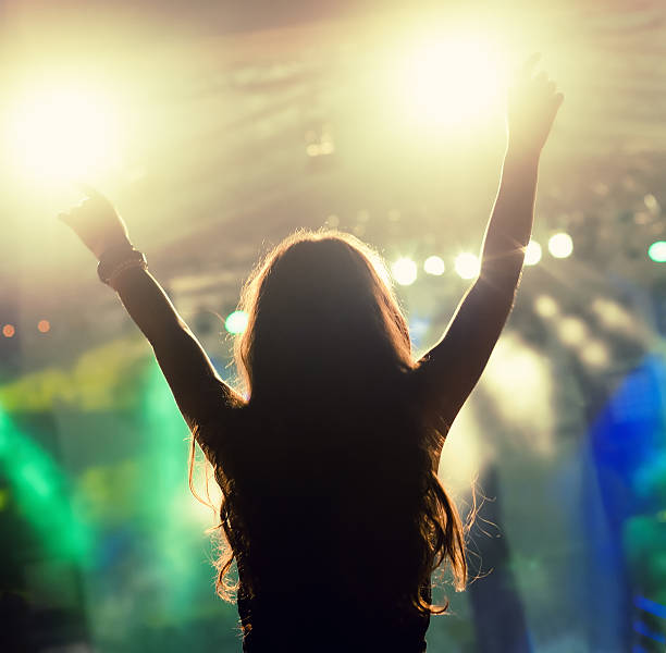 istock Girl at a concert 172437593