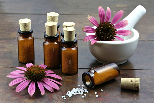 istock homeopathic echinacea pills in brown bottles 1724380035