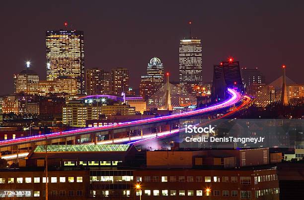 Horizonte De Boston - Fotografias de stock e mais imagens de Ao Ar Livre - Ao Ar Livre, Arquitetura, Arranha-céu