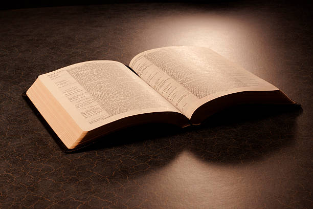 istock King James Bible - Open to Jeremiah 29 172438382
