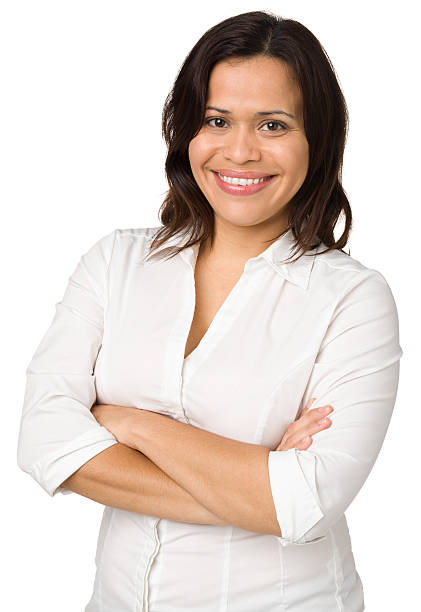 istock Smiling Woman With Arms Crossed 172438392