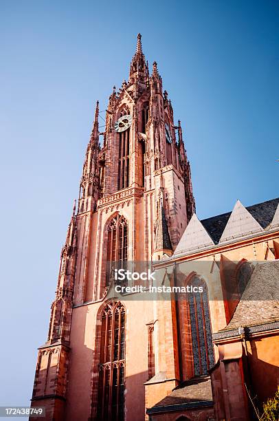 Catedral De Frankfurt Am Mainfrankfurter Dom - Fotografias de stock e mais imagens de Alemanha - Alemanha, Ao Ar Livre, Arcaico
