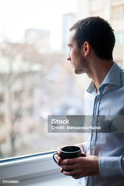 Man Thinking Stock Photo - Download Image Now - 25-29 Years, 30-39 Years, Adult