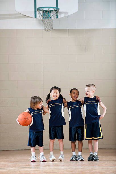 istock Diverse Childrens Basketball Team 172439130