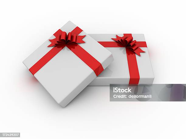 Geschenk Box With Clipping Path Stockfoto und mehr Bilder von Band - Band, Clipping Path, Einwickelpapier