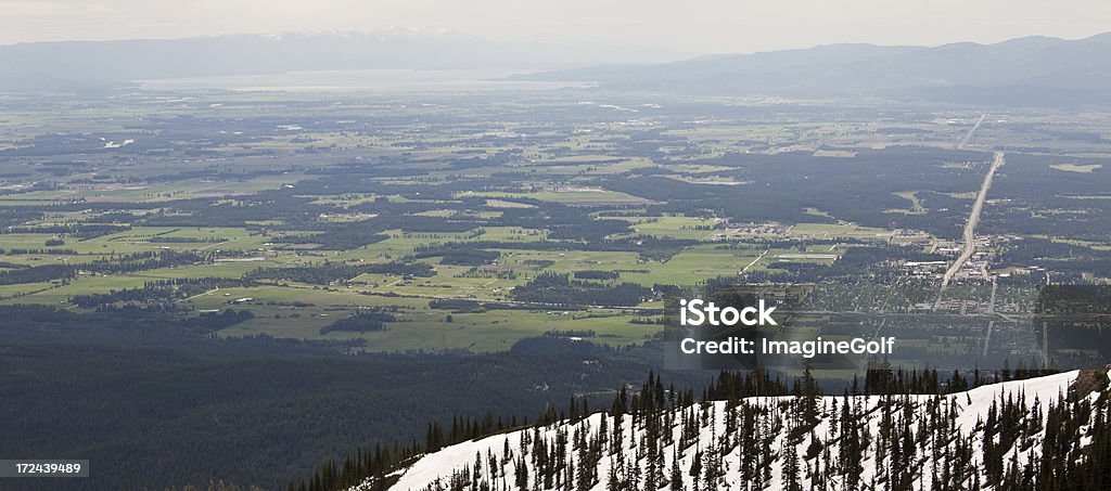 Flathead Valley - Foto stock royalty-free di Montana