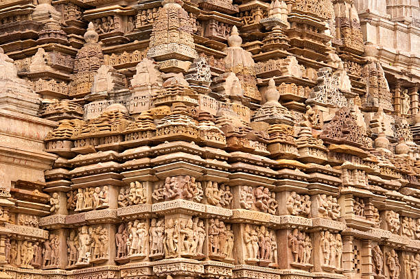 parsvanath jain tempio di vishwanath - parsvanath foto e immagini stock