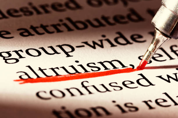 istock Altruism is heavily emphasized in business document 172439538