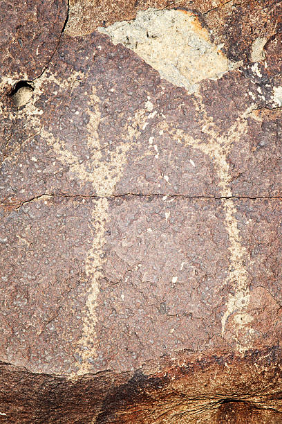 istock Bird Footprints Pictograph - Three Rivers Petroglyph Site 172439628