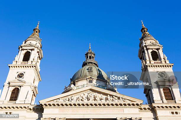 Basilica Di Santo Stefano Budapest - Fotografie stock e altre immagini di Ambientazione esterna - Ambientazione esterna, Architettura, Basilica di Santo Stefano