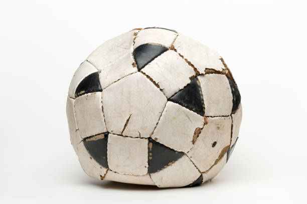 istock Old dirty soccer ball  (XXXLarge) 172440463