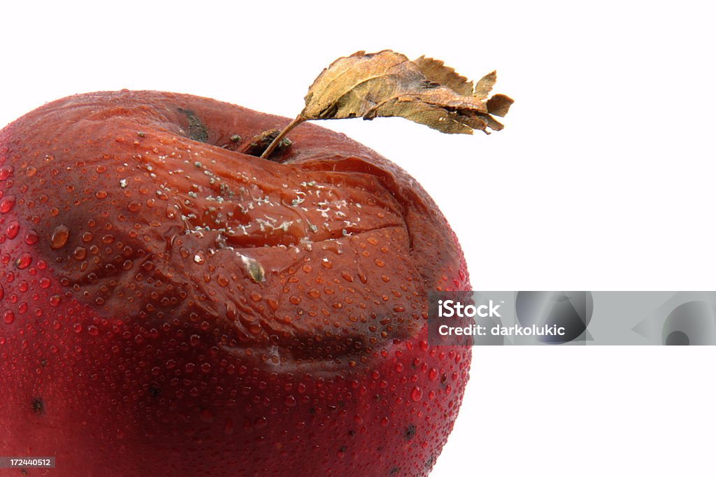 Ein fauler Apfel - Lizenzfrei Ein fauler Apfel Stock-Foto