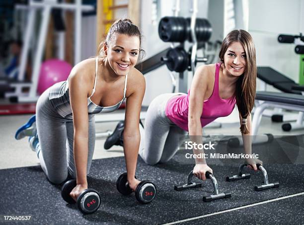 Cute Sporty Girls Stock Photo - Download Image Now - 20-24 Years, 20-29 Years, Active Lifestyle