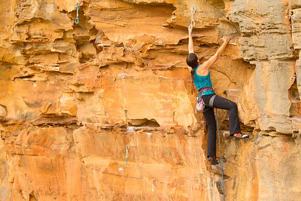 Photo of Woman Climber