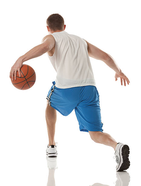 istock Rear view of a basketball player 172440726