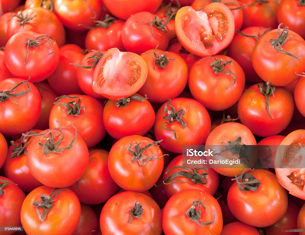 Cibo verdure pomodoro - Foto stock royalty-free di Cibo