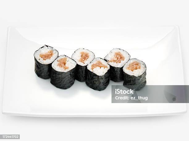Kampio Maki Sushi - Fotografie stock e altre immagini di Alga marina - Alga marina, Cibi e bevande, Composizione orizzontale