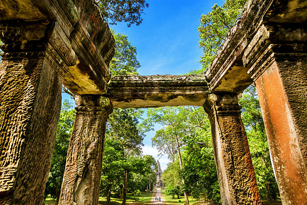 angkor wat, camboya - ankor fotografías e imágenes de stock