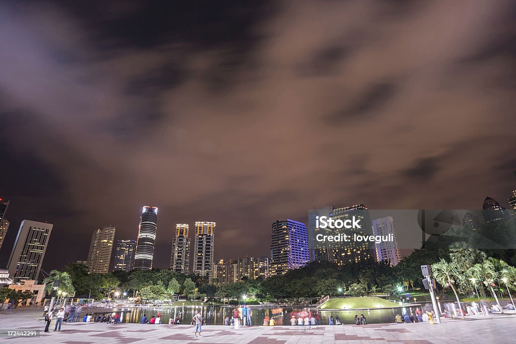 cityscape of kuala lumper Architecture Stock Photo