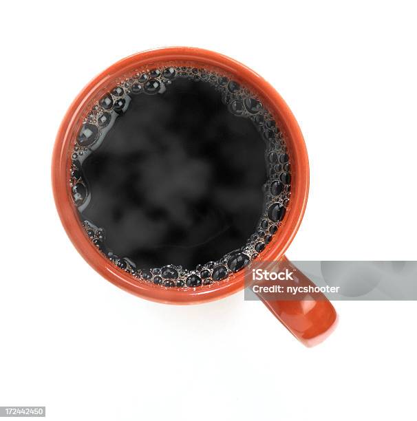 Nero Caffè Caldo - Fotografie stock e altre immagini di Caffè - Bevanda - Caffè - Bevanda, Tazza da caffè, Scontornabile