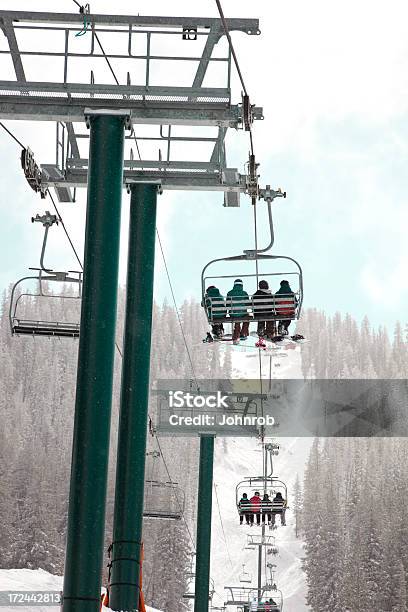 Foto de Teleférico De Esqui Em Utah e mais fotos de stock de Coberto de Neve - Coberto de Neve, Condado de Salt Lake, Cordilheira