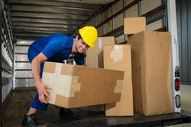 levantamento incorreto - moving van moving office moving house truck - fotografias e filmes do acervo