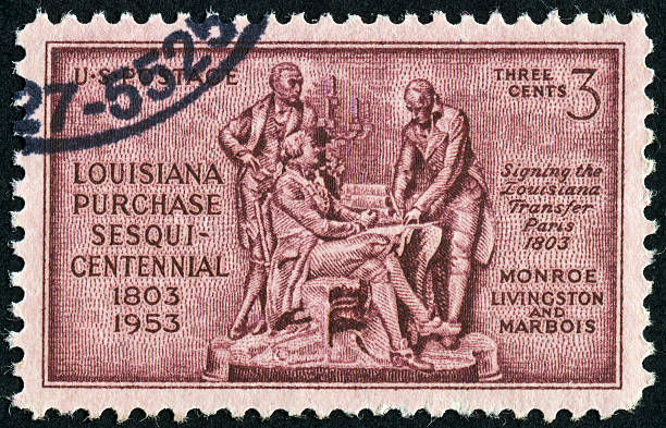 istock Louisiana Purchase Stamp 172443143