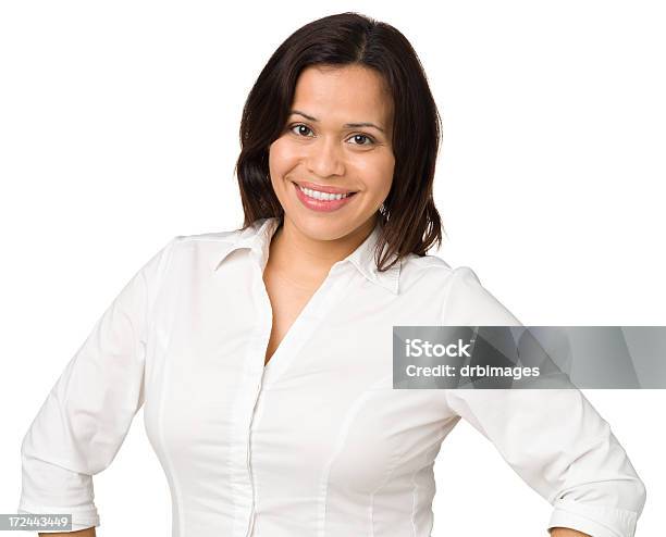 幸せな女性ウエストアップのポートレート - 白背景のストックフォトや画像を多数ご用意 - 白背景, 過体重, ポートレート