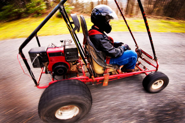 kart em movimento - go cart - fotografias e filmes do acervo