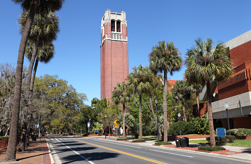 The University of Florida is an American public land-grant, sea-grant, and space-grant research university located on a 2,000-acre campus in Gainesville, Florida.