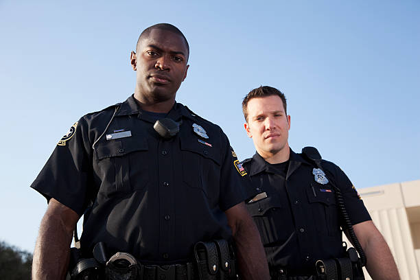 agentes de policías - sc0604 fotografías e imágenes de stock