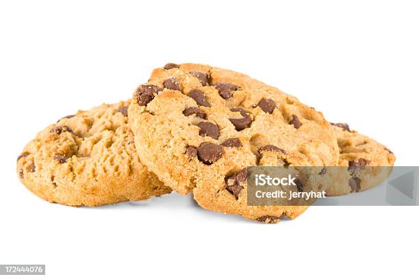 チョコレートチップクッキー 3 - おやつのストックフォトや画像を多数ご用意 - おやつ, カットアウト, クッキー