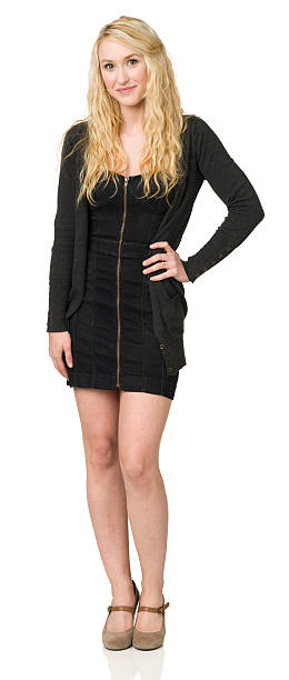 istock Standing Casual Young Woman, Hand On Hip 172444576