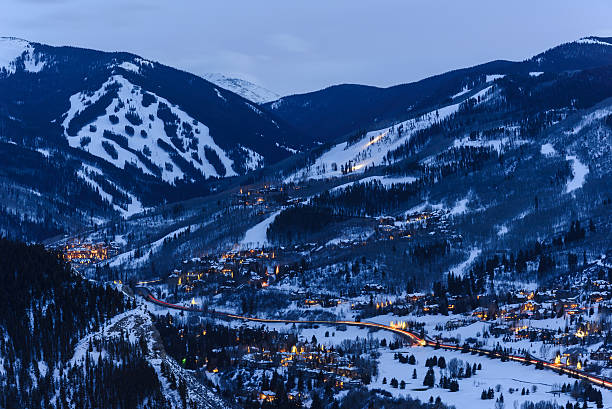 istock Beaver Creek Colorado at Dusk in Winter 172444702