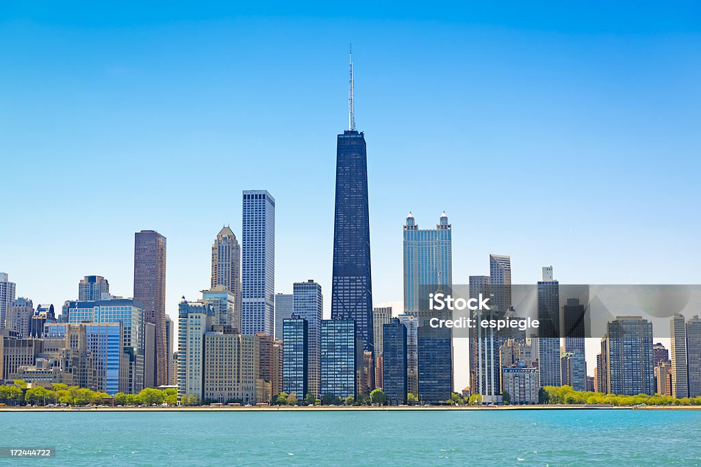Horizonte de Chicago - Foto de stock de Chicago - Illinois royalty-free