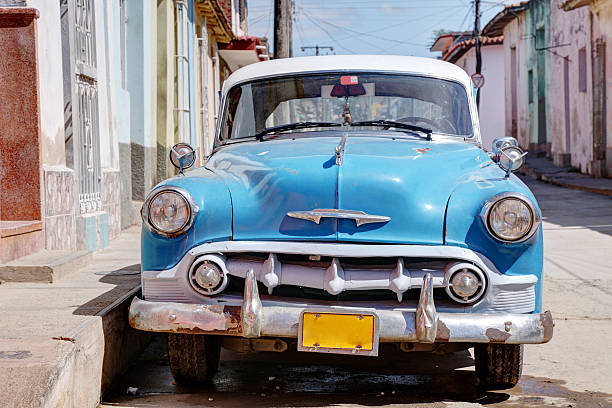 istock Classic old car in Trinidad 172445131