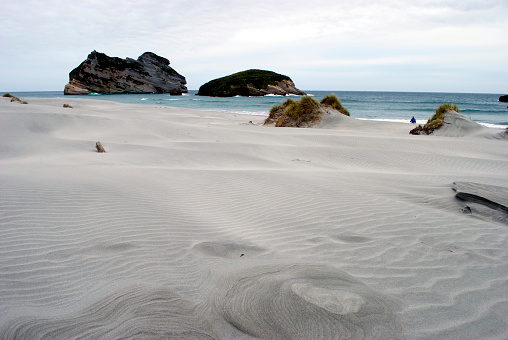 View over Achmelvich beach in the Scottish highlands