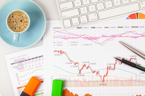 Finance documents with colorful graphs and charts.for more similar files click here: